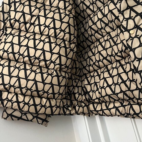 NWT Valentino Iconographe Jacket Logo Print Allover Down-filled Stand Collar - Picture 10 of 16